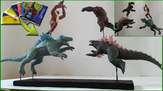 GODZILLA x KONG VS SKAR KING x SHIMU WITH CLAY / PLASTILINA. THE NEW EMPIRE 2024.