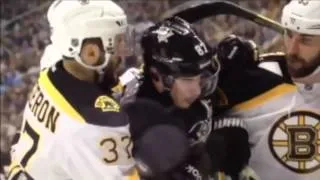 Zdeno Chara Tries to Re-Injure Crosby's Jaw