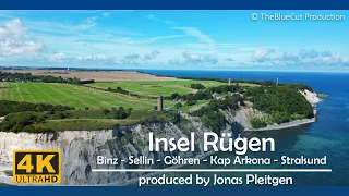 Insel Rügen (4K Drone) | Binz, Sellin, Göhren, Kap Arkona, Stralsund | TheBlueCutProduction
