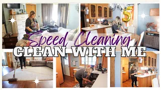 *NEW* SPEED CLEANING MOTIVATION 2022 // STAY AT HOME MOM CLEAN WITH ME // MIDDAY RESET CLEANING 2022