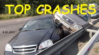 TOP 15 Car Crashes Compilation 8 01 2017