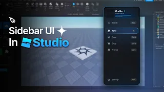 How To Make A Sidebar UI In Roblox Studio