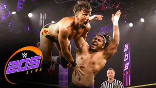 Guru Raaj vs. Andre Chase – NXT Breakout Tournament Qualifying Match: WWE 205 Live, July 2, 2021