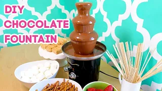 Chocolate Fountain Recipe and Set Up Guide