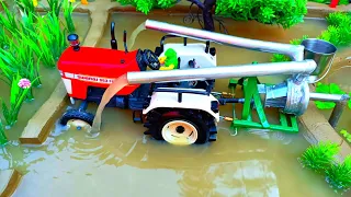 Top the most creatives science projects part #13 Sunfarming ! diy mini tractor plough machine