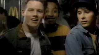 Canadian McDonald's Pizza commercial (1992)