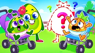 Oh, No! Avocado Baby Got Lost! 😱👶 || Best Cartoon by Meet Penny 🥑💖