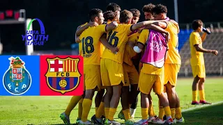 ALL GOALS | FC Porto U19 VS FC Barcelona U19 || UEFA Youth League.