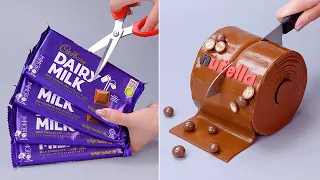 Yummy Fondant Cake Decorating Looks Like Real | Perfect 3D Cake | Tasty Chocolate Decoration Idea