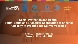 South-South and Triangular Cooperation to Enhance Capacity to Produce and Deliver Vaccines