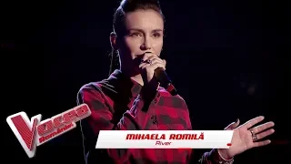 ✌ Mihaela Romilă - River ✌ AUDIŢII pe nevăzute | VOCEA României 2019 FULL HD