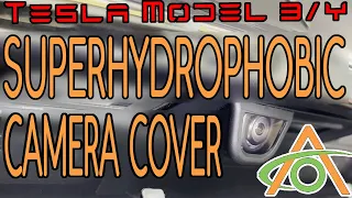 Tesla Model 3/Y - Superhydrophobic Rear Camera Cover