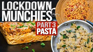 QUARANTINE (LOCKDOWN) MUNCHIES PART 3 - PASTA | SAM THE COOKING GUY 4K