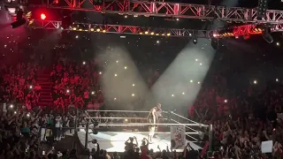 Seth Rollins entrance WWE Paris 2023