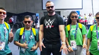 WWE Superstar Drew McIntyre makes an impact at Special Olympics World Games
