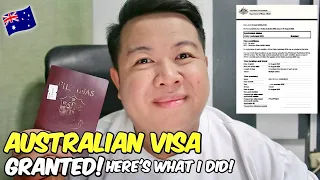 My Australian Visa Application Journey! 🇦🇺 | JM Banquicio