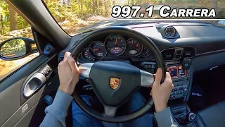 2005 Porsche 911 Carrera POV Drive -  The Base is Better Than You Thought (Binaural Audio)