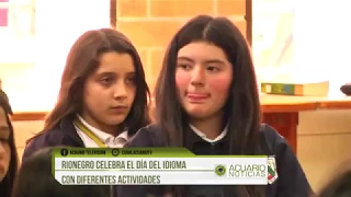 Rionegro celebra el Día del Idioma con diferentes actividades