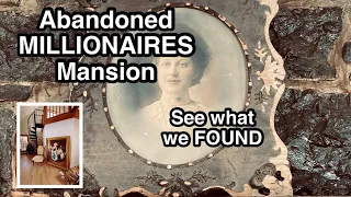 Abandoned Millionaires Mansion, EVERYTHING Left Behind 👀