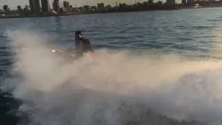 Ron's been showered by jet ski - Kuwait