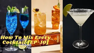 How To Mix Every Cocktail 🍸 Method Mastery 🍹 Epicurious🍹🍷 2021 #10