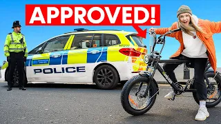 I rode the first UK legal throttle Ebike