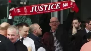 Hillsborough JFT96 : You'll Never Walk Alone sung by Alison Jiear