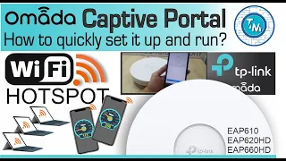 Hotspot and Captive Portal with Omada - The easy way!