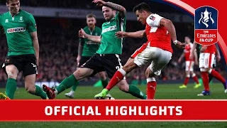 Arsenal 5-0 Lincoln - Emirates FA Cup 2016/17 (QF) | Official Highlights