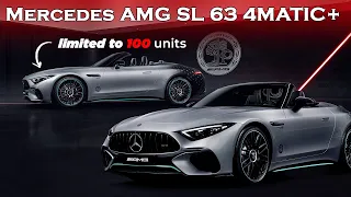 2023 Mercedes-AMG SL 63 4matic+ Top Speed - The Original Racing Car Look