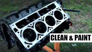 The 500hp Budget Build : Part 3 | How to clean and paint your block