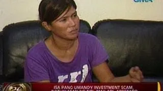 24 Oras: Isa pang umano;y investment scam, natuklasan ng NBI; may-aro, arestado