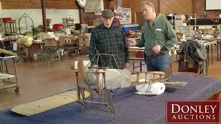 1911 Bleriot Training Model Airplane