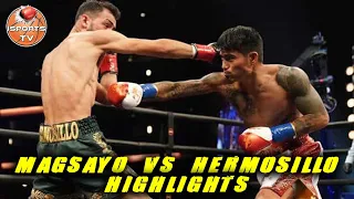 Magsayo vs Hermosillo Featherweight Fight Highlights