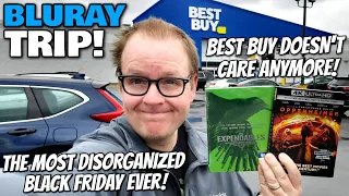 BLURAY Hunting TRIP! - Oppenheimer, Expendables 4, And A Very Disorganized BEST BUY Black Friday!