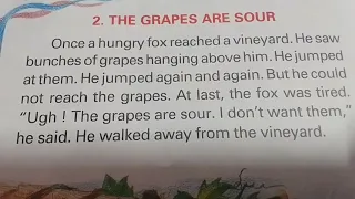 Story- The Grapes Are Sour @viralvirtuallearning