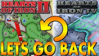THIS IS HEARTS OF IRON 2! THE BEST GAME YOU'VE NEVER SEEN! - HOI4 But It's 2005