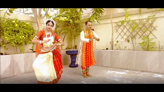 Gahana Kusuma Kunja Majhe | Rabindra Sangeet | Odissi & Kathak Style