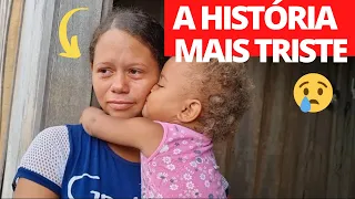 TENTE NÃO CHORAR/ MÃE FOI ABANDONADA COM 4 FILHOS- A TRISTE SITUAÇÃO DESSA FAMÍLIA