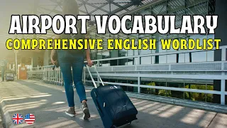 🛫🌍 Airport: English Vocabulary + Definitions | LearningEnglishPRO 🌍🛫 #TravelEnglish #learnenglish ✈️