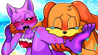 Oh, Dogday Sucks Catnap's Sweet Blood?! | Poppy Playtime 3 Animation | Dogday,Catnap Love Story