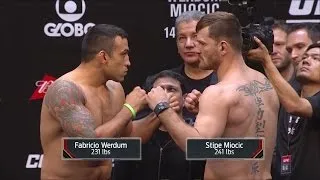 Fabricio Werdum vs. Stipe Miocic | Weigh-In | UFC 198
