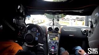 Koenigsegg One:1 Onboard Ride at the Goodwood Hillclimb