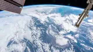 ISS Timelapse - From Alps to Gulf of Aden [CAM1] (07 Gennaio 2015)