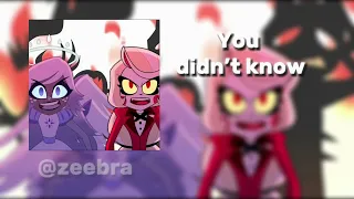 Hazbin hotel songs! (Sped up = pitched)