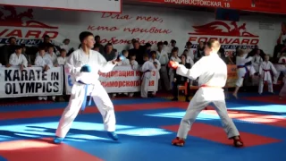 Открытое Первенство Находкинского городского округа 03.12.2016г. по каратэ WKF