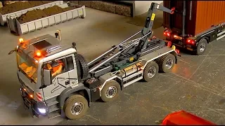 STUNNING RC TRUCK MAN 8x8 HOOK LIFTER - ScaleART