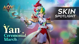 Yan Ceremonial March Skin Spotlight - Garena AOV (Arena of Valor)