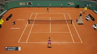 Agnieszka Radwańska vs Daria Gavrilova - AO Tennis PS4 Gameplay