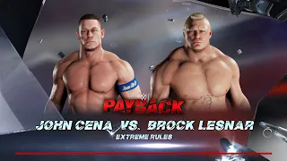 JOHN CENA CHALLENGING BROCK LESNAR IN  EXTREME RULES  - UNIVERSAL CHAMPIONSHIP  FULL MATCH #wwe